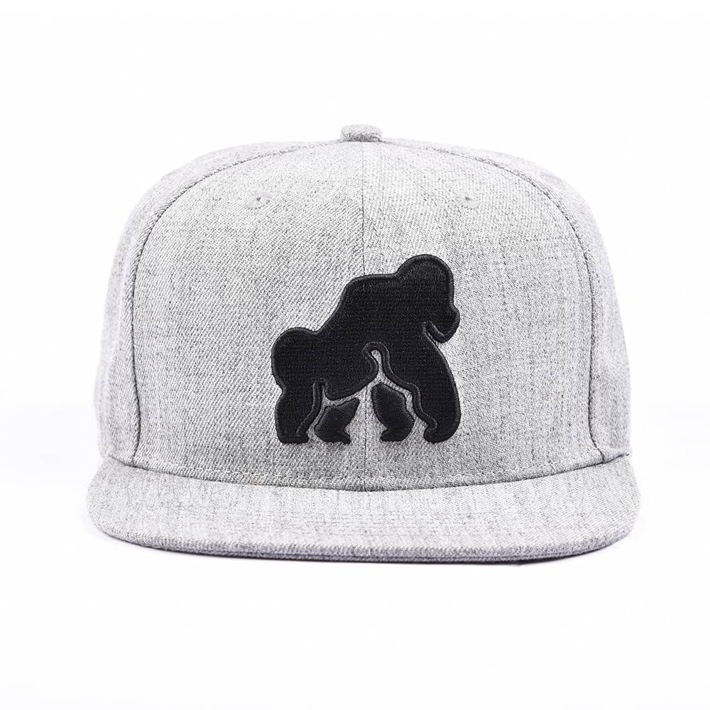 >3d embroidery acrylic wool snapback hats