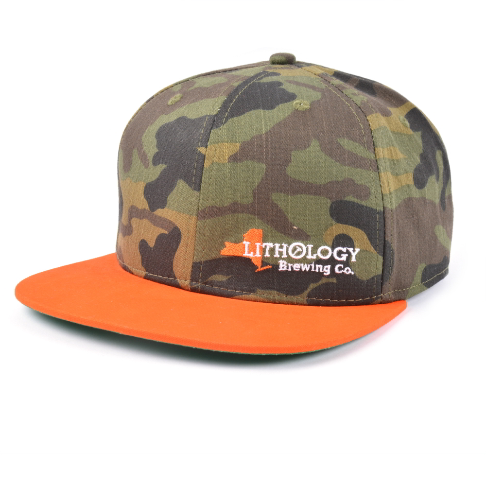 embroidery logo camo snapback caps custom