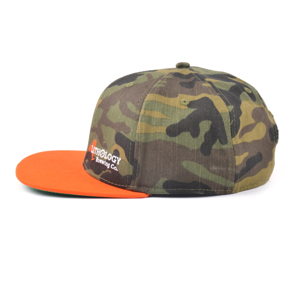 embroidery logo camo snapback caps custom