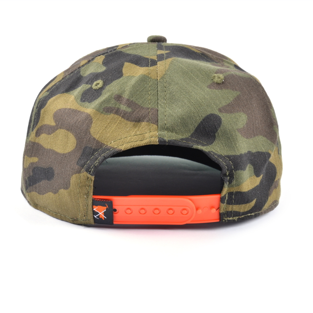 embroidery logo camo snapback caps custom