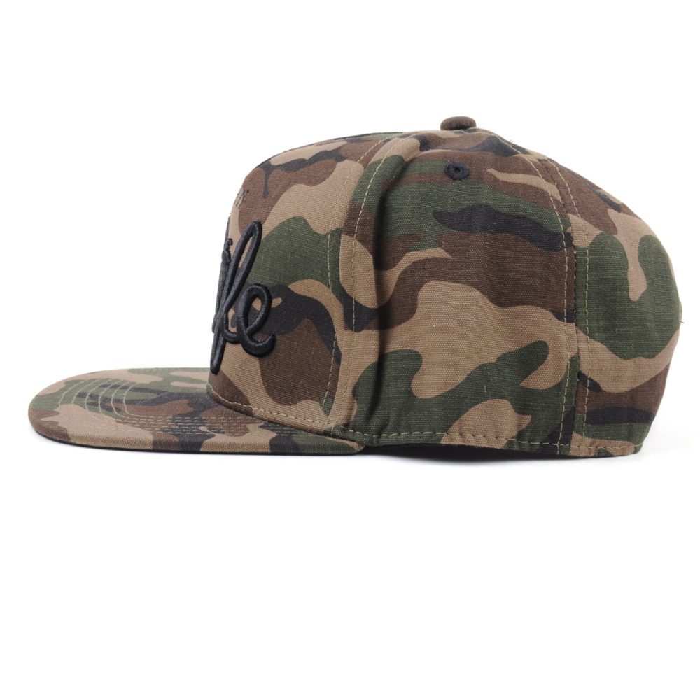 3d embroidery 5 panels camo snapback caps