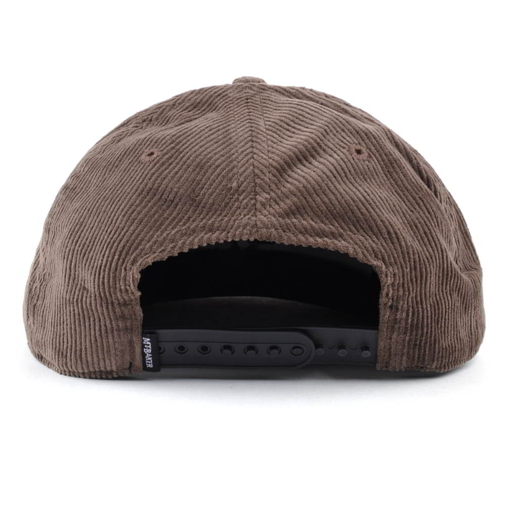 7 panels flat embroidery corduroy snapback caps