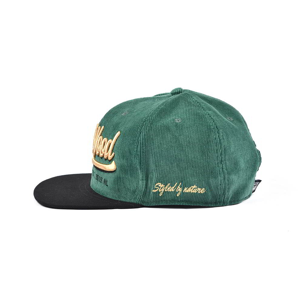 3d embroidery letters corduroy snapback hats