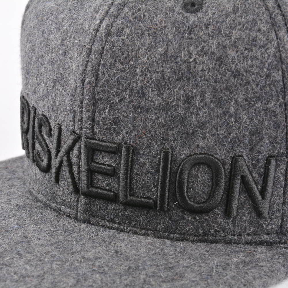 3d embroidery metal wool snapback hats