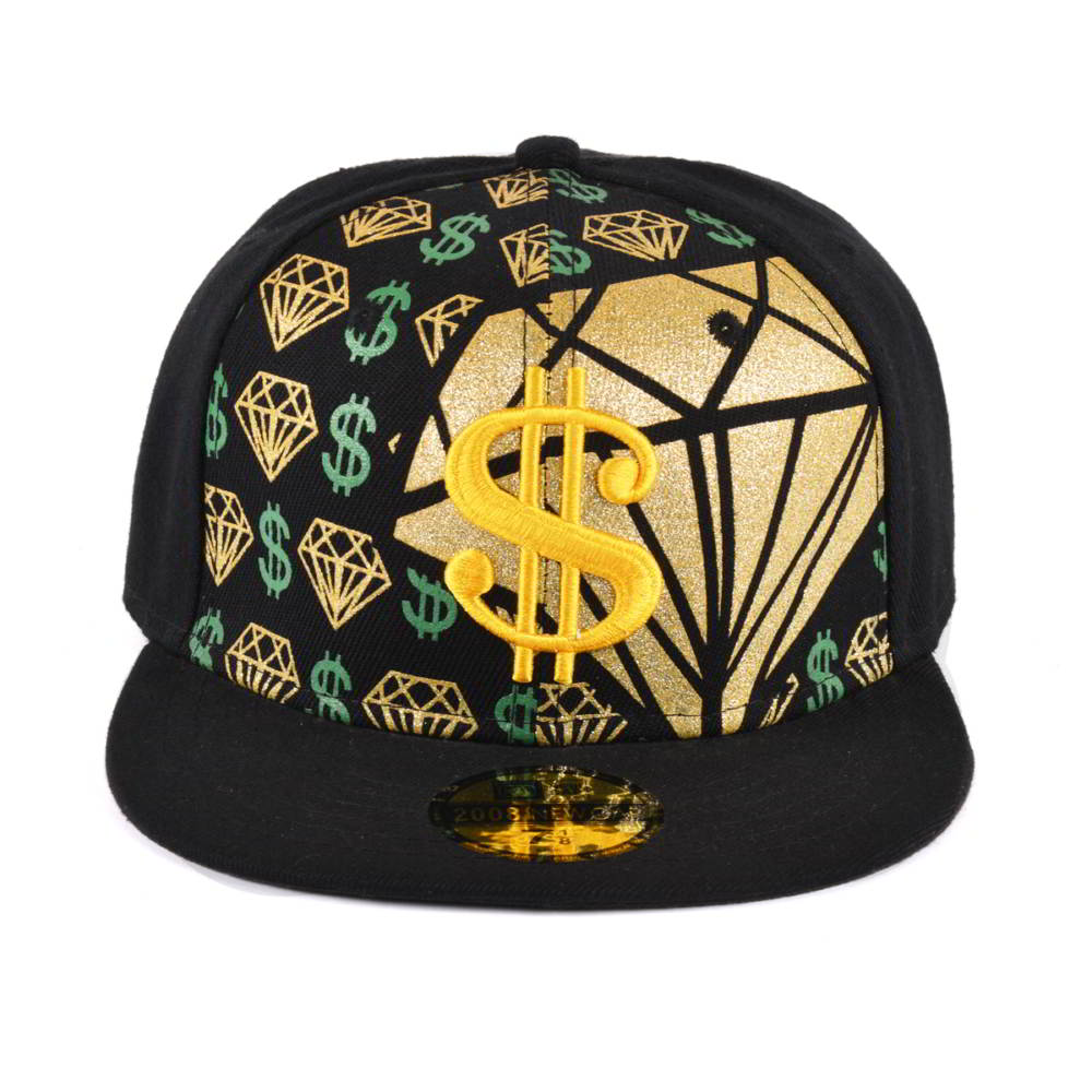 >3d embroidery flat fitted snapback hats
