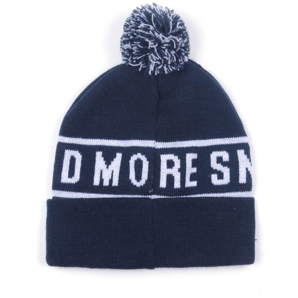 design jacquard logo winter pom pom beanies hats