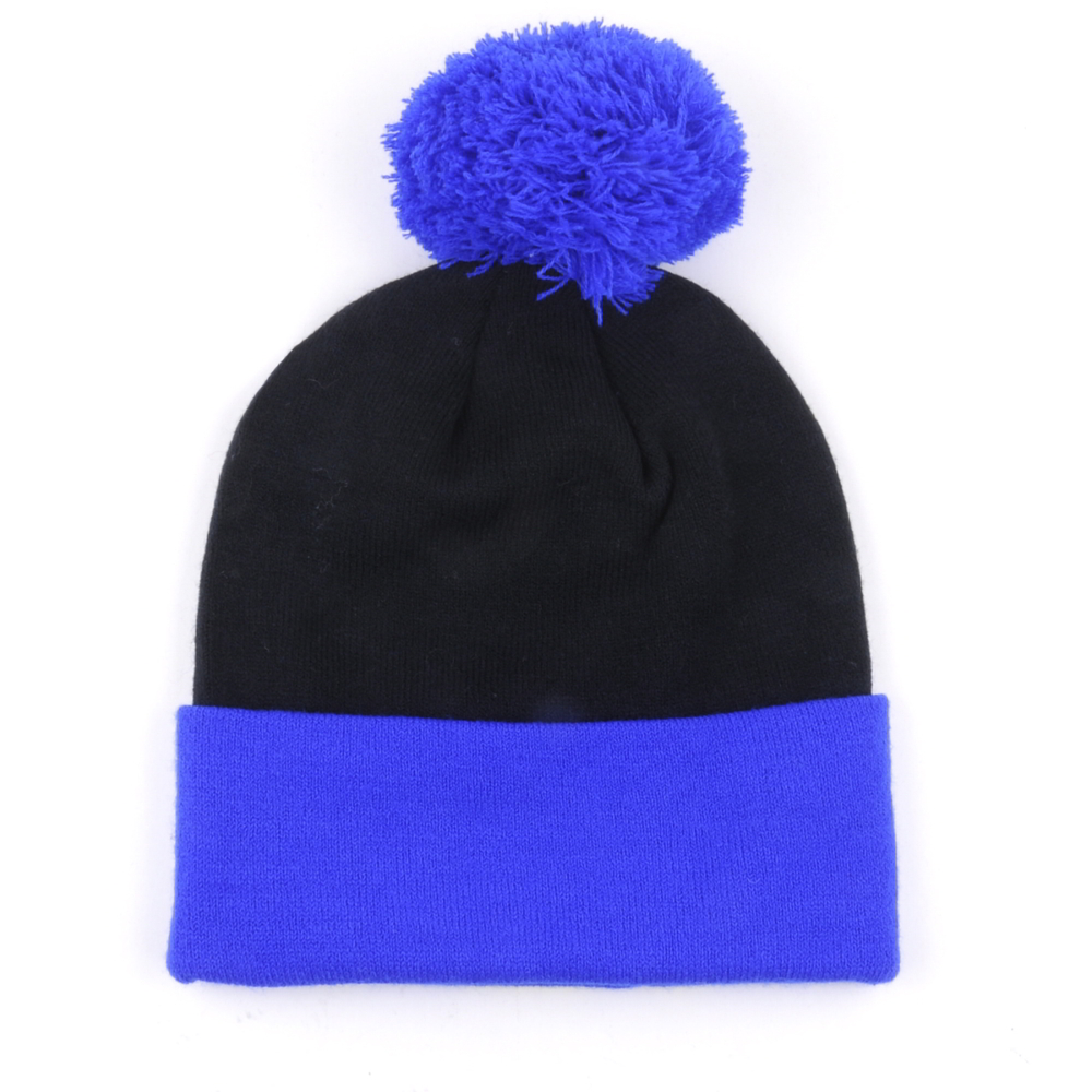 pom pom plain winter jacquard beanies