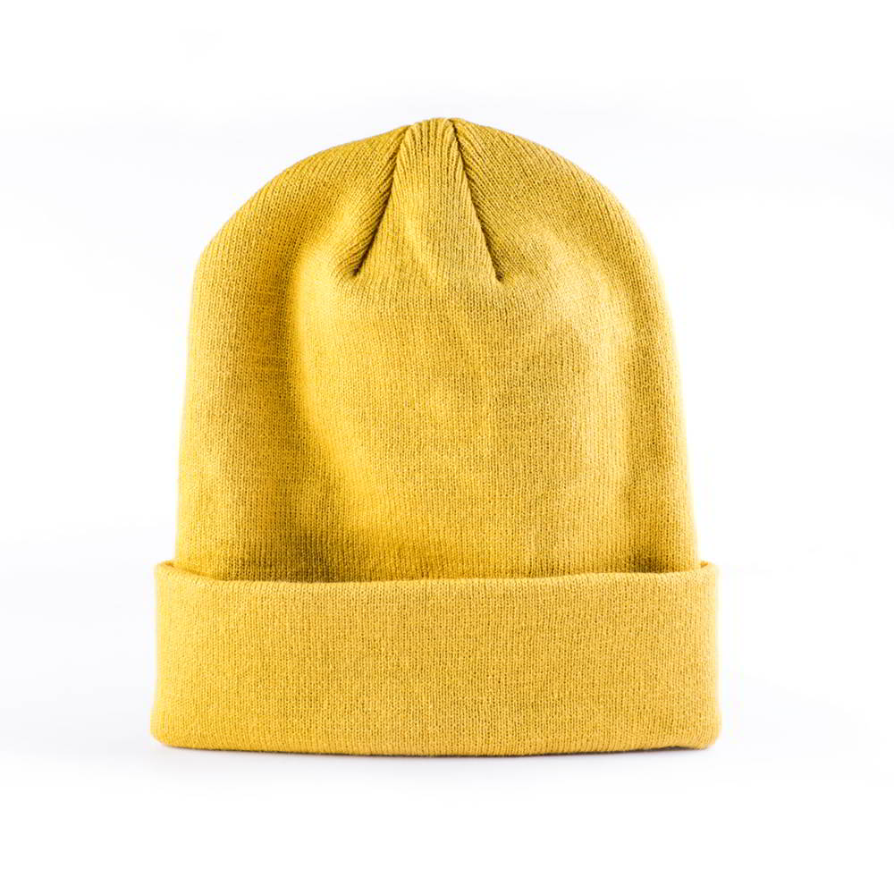 plain no logo blank cuffed winter caps beanies