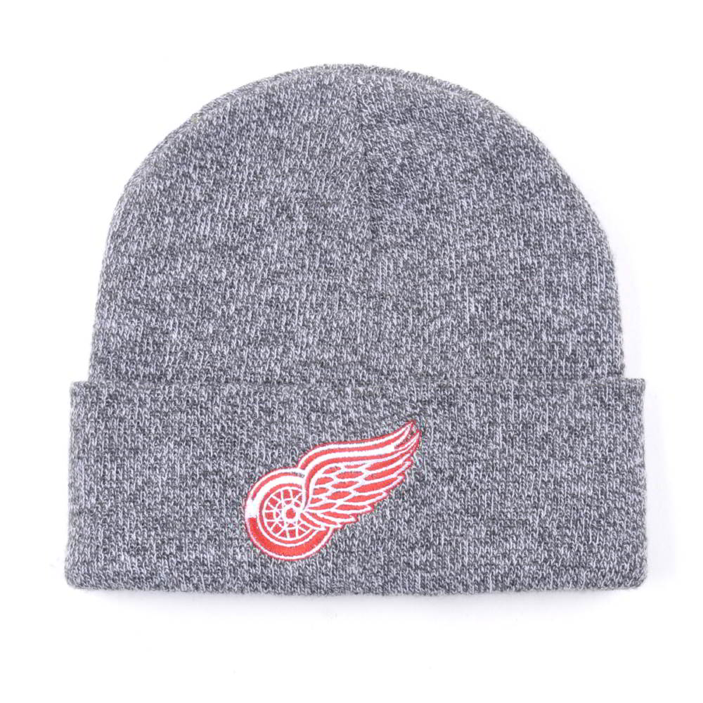 plain embroidery logo design winter knitted cuffed beanies