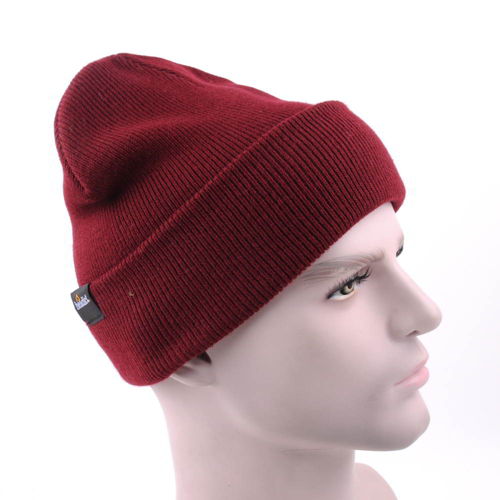 plain logo winter slouchy beanies warm hats