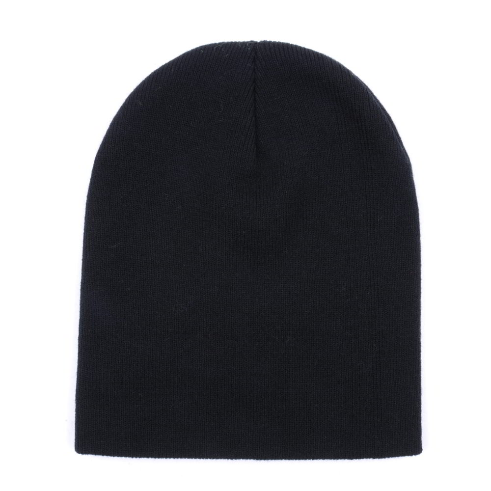 black blank skull winter cap beanies no logo