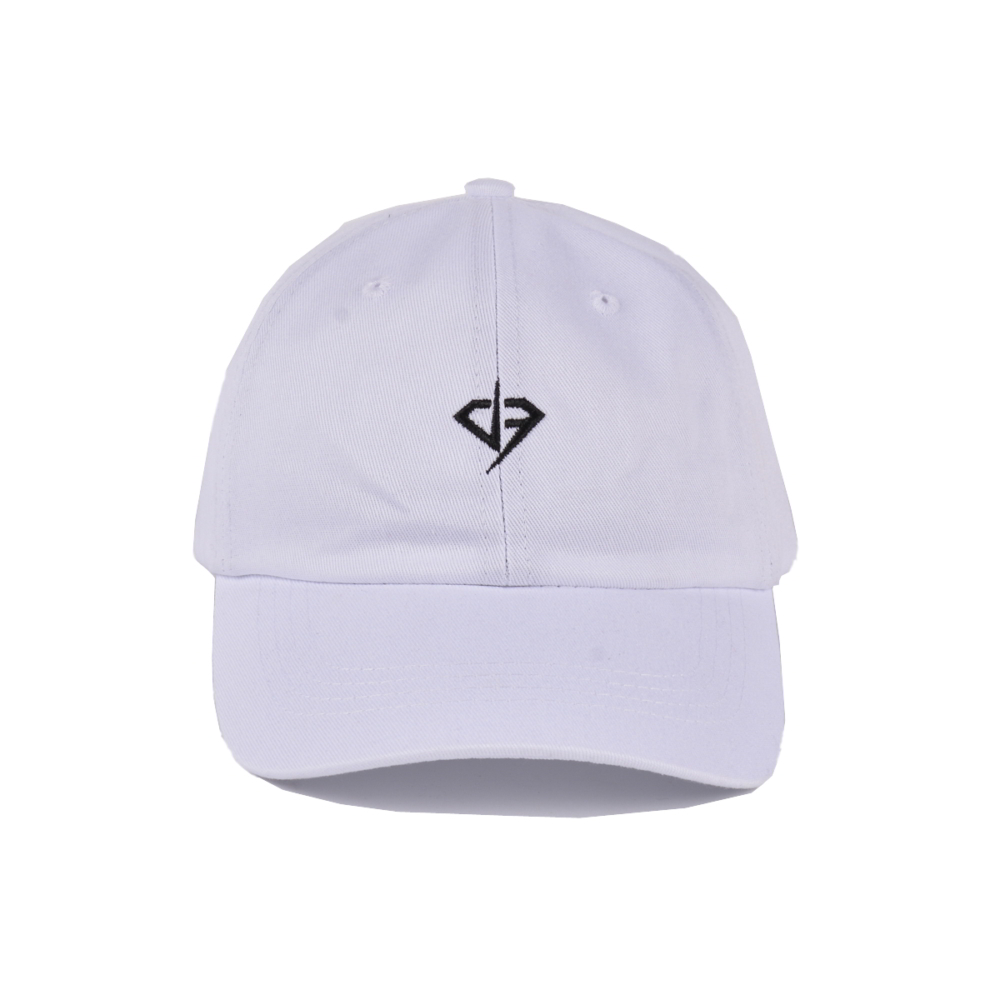 plain embroidery white dad hats custom