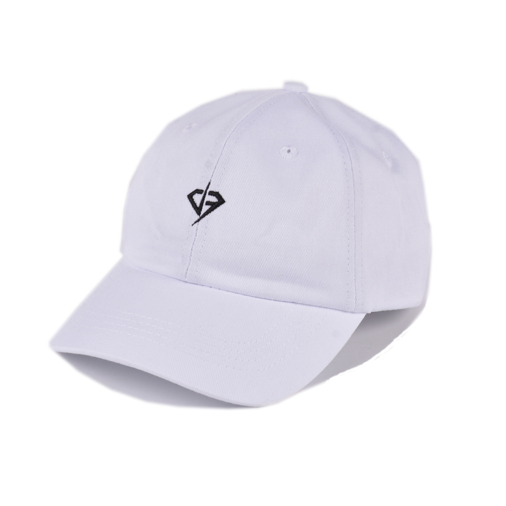 plain embroidery white dad hats custom