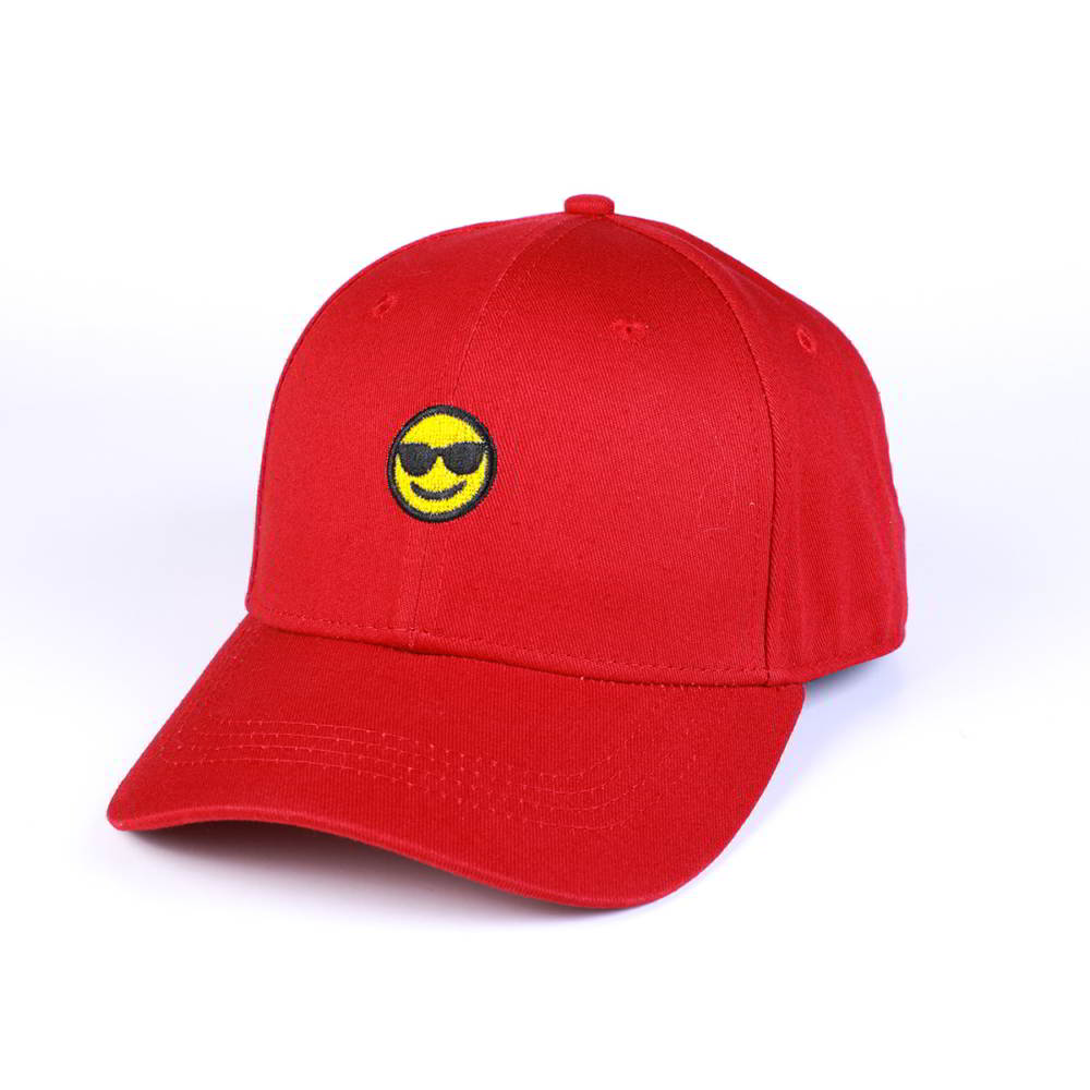 >plain logo red cotton sports baseball caps design logo