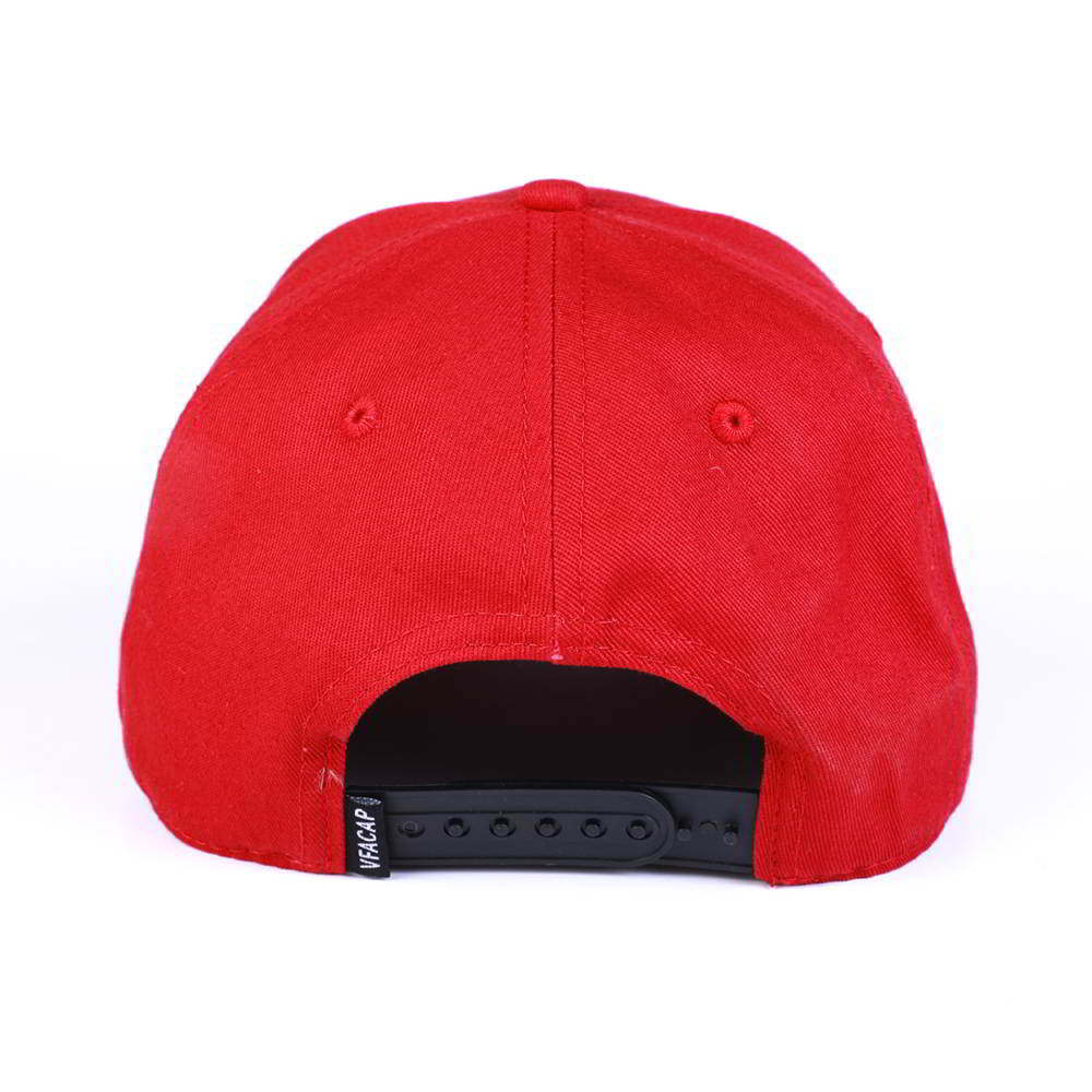 plain logo red cotton sports baseball caps design logo