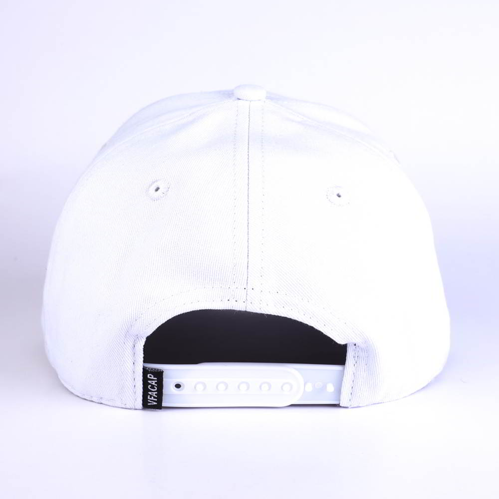 plain embroidery logo white cotton baseball hats