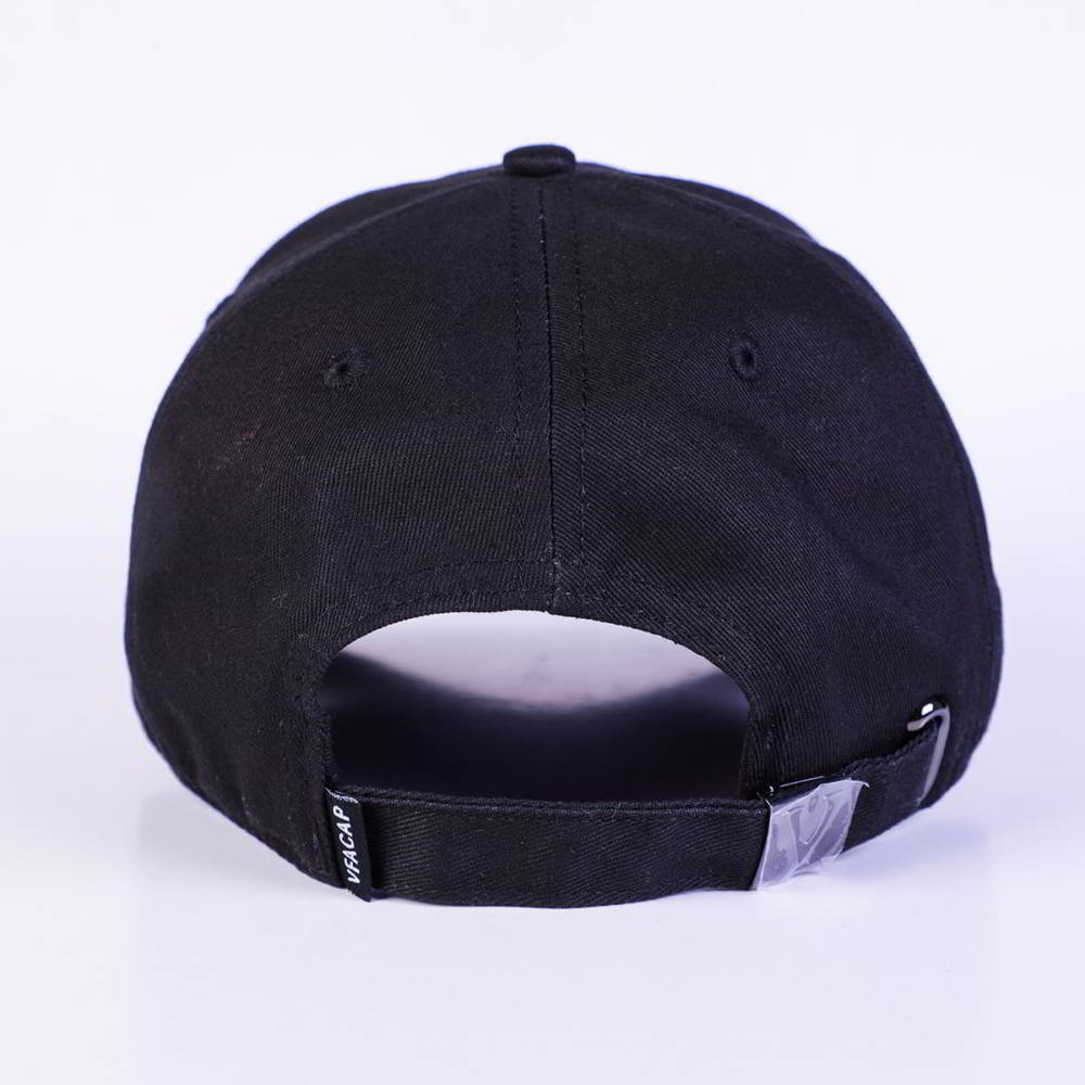 vfacaps embroidery logo black cotton baseball hats