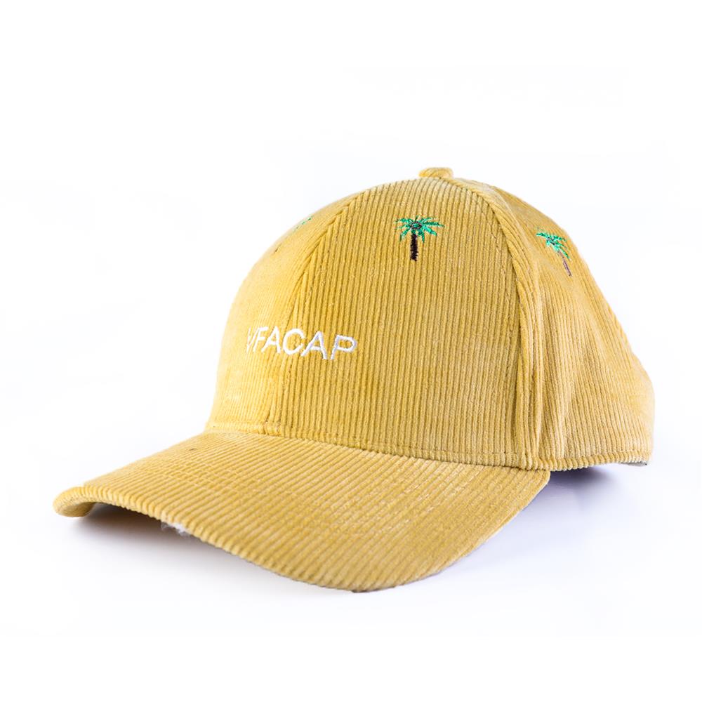 corduroy baseball caps plain letters logo vfa hats