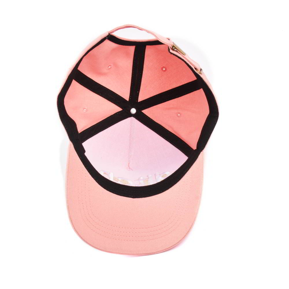 5 panels 3d embroidery pink baseball hats