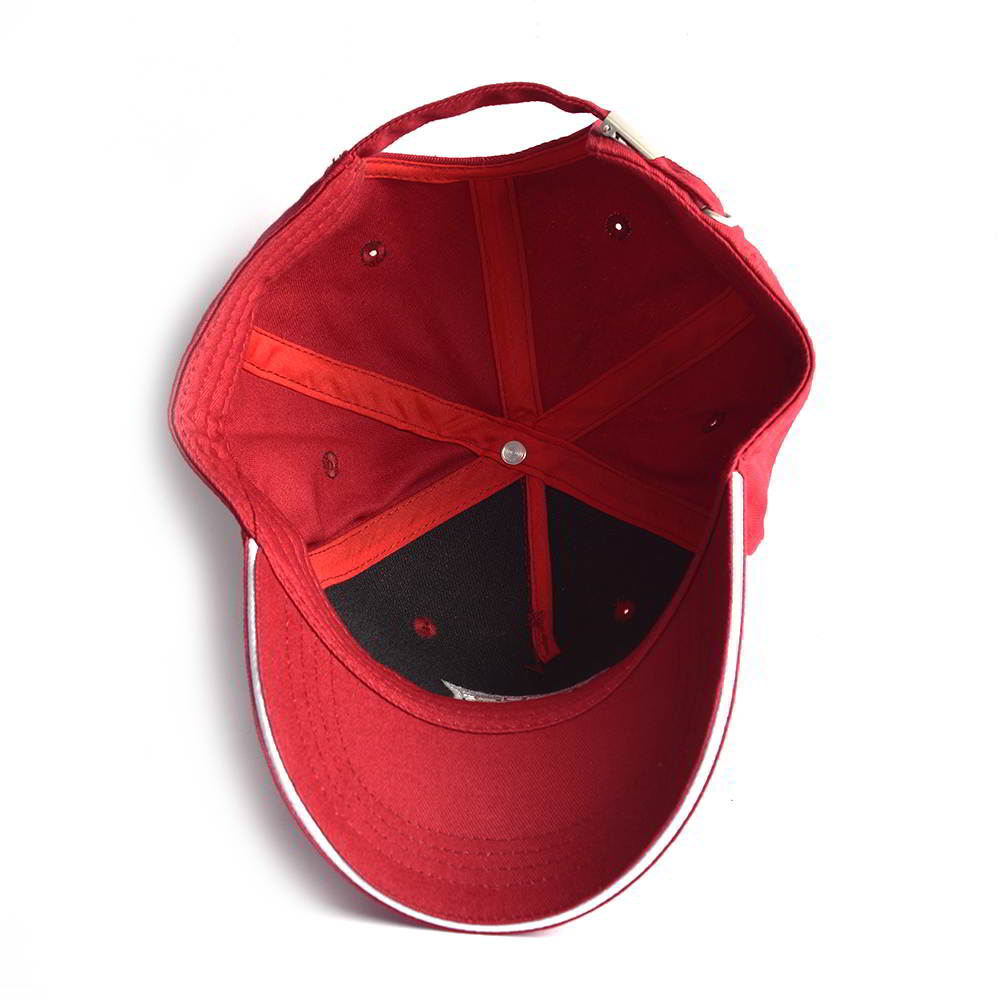 5 panels embroidery red sports baseball hats