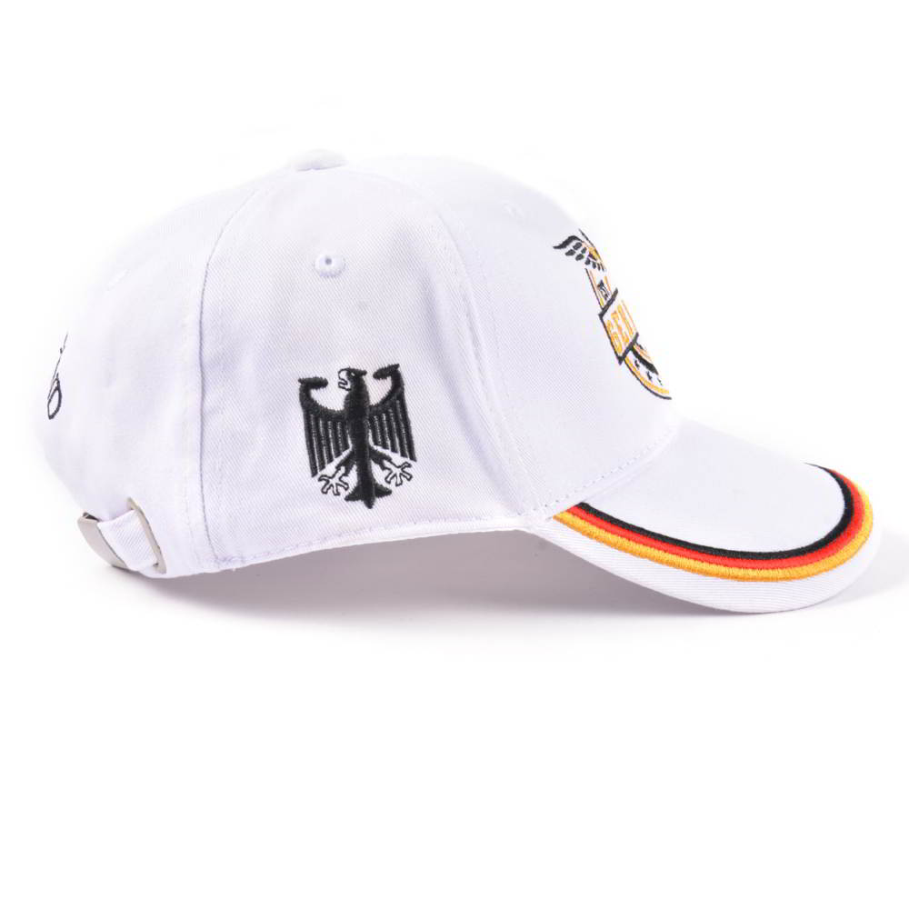 flat embroidery white sports baseball caps