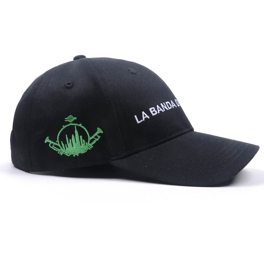 plain embroidery logo black baseball sports hats