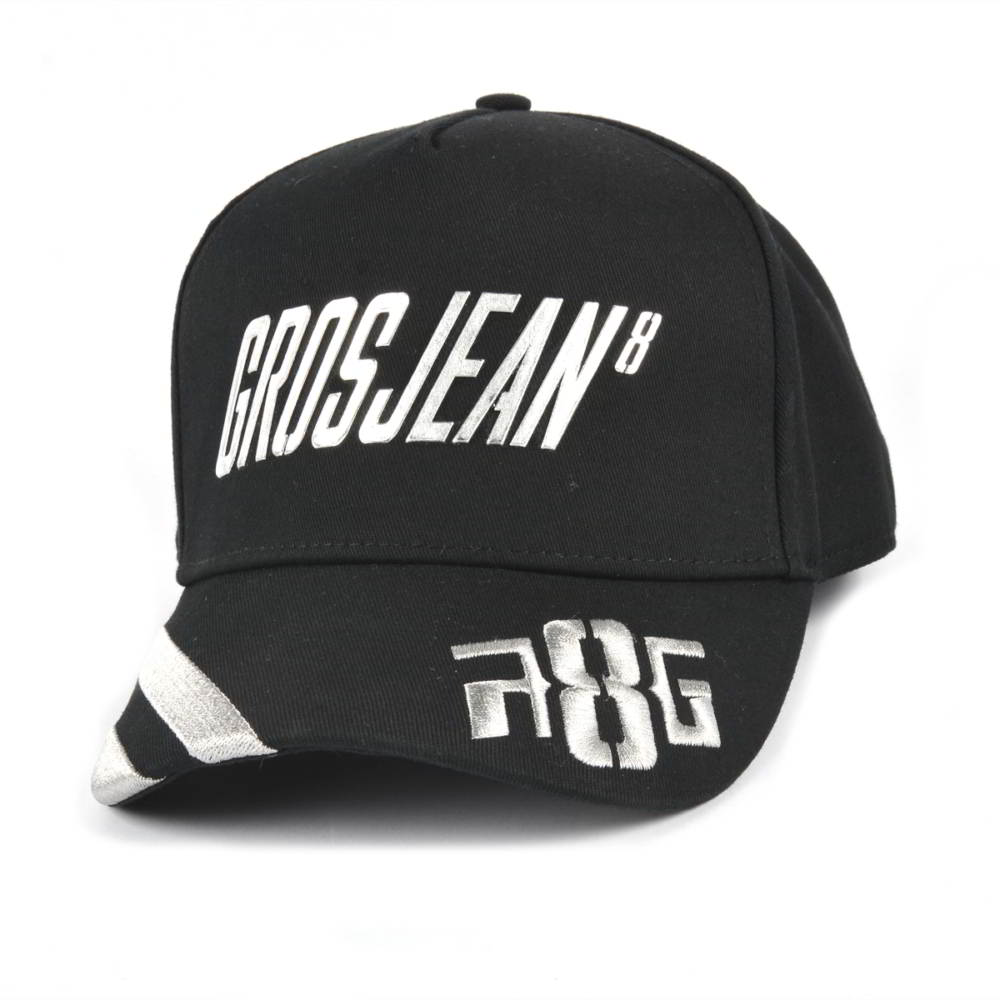 black baseball cap custom sports caps embroidery logo