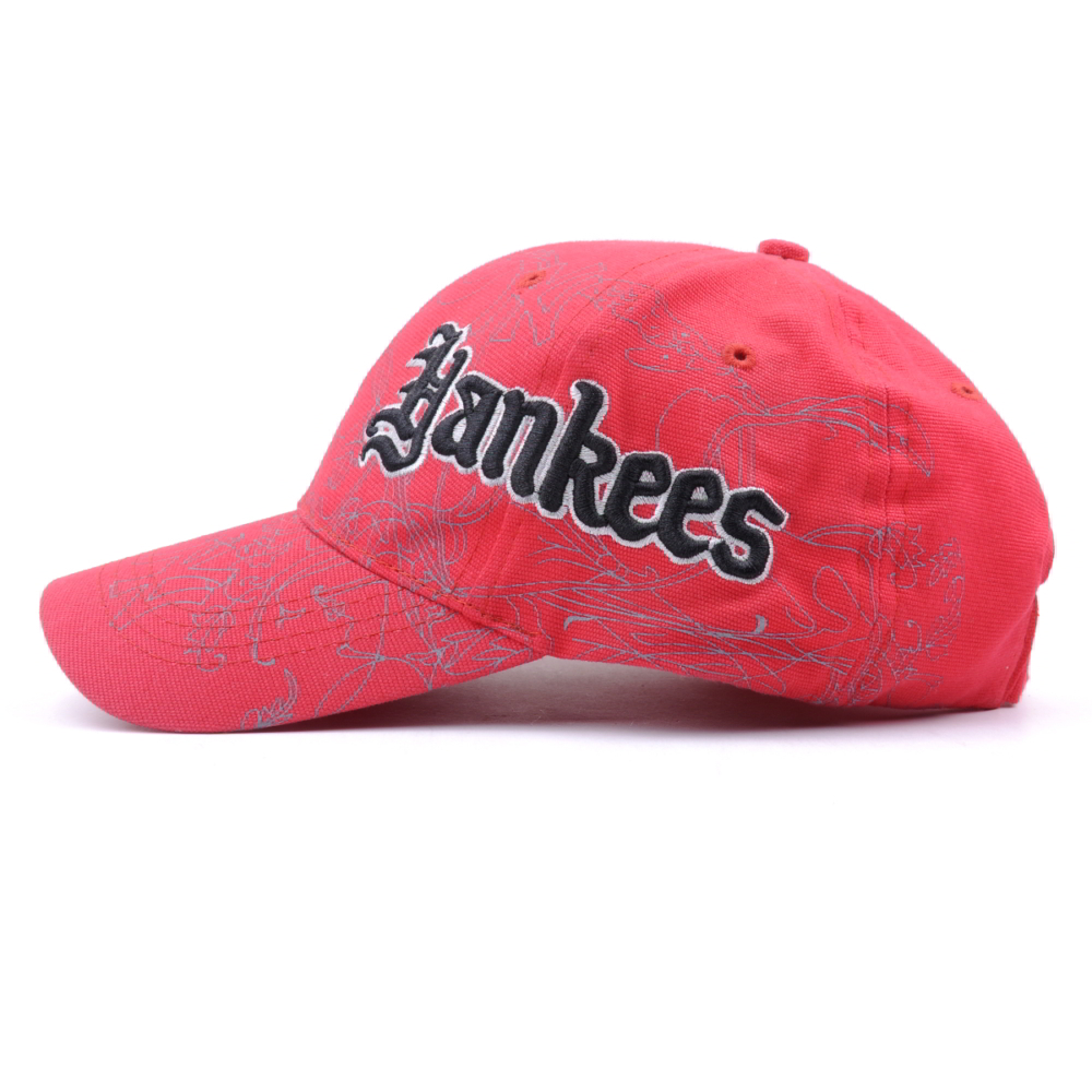 design embroidery logo cotton baseball caps custom