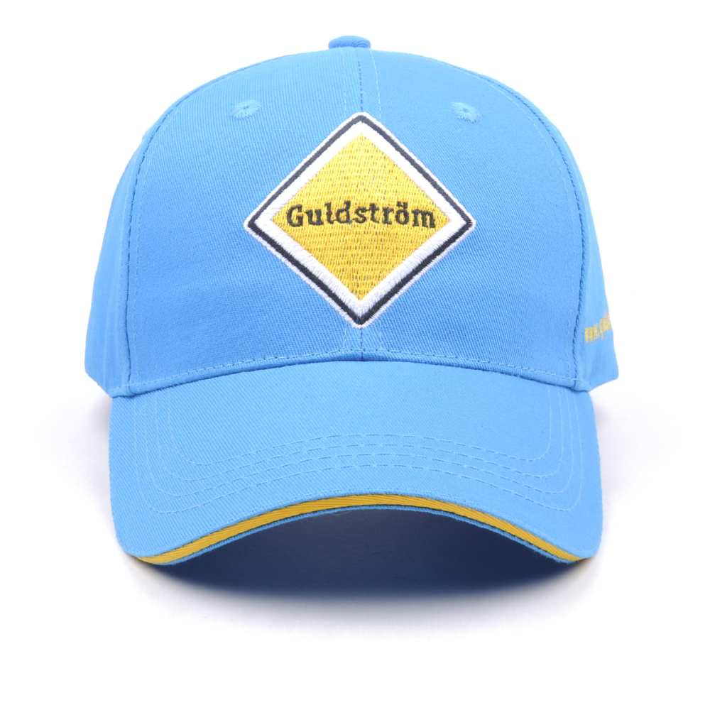 >plain embroidery sandwich brim blue baseball caps