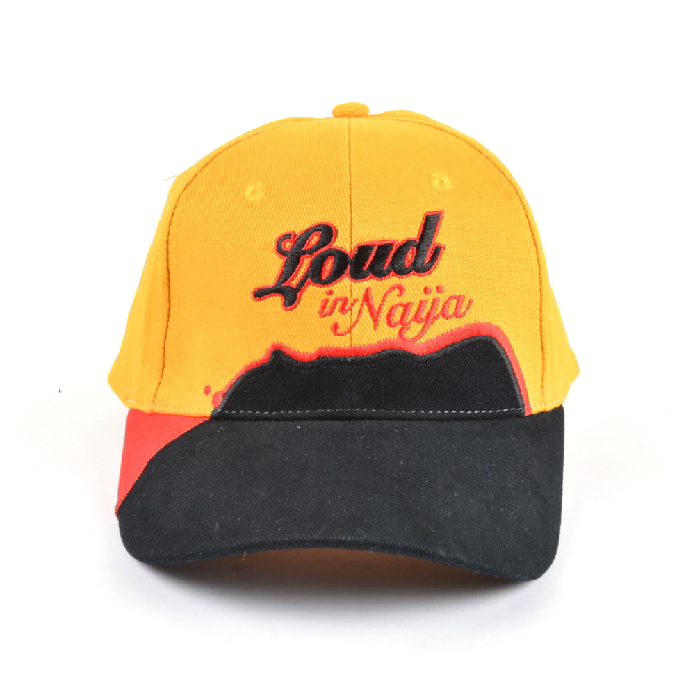 two color embroidery plain sports baseball caps