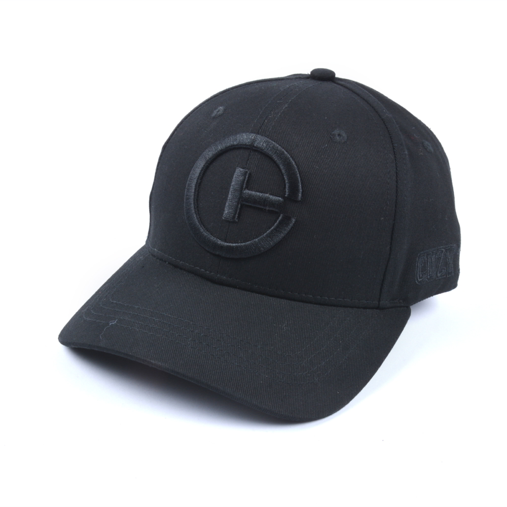 3d embroidery sports black baseball caps