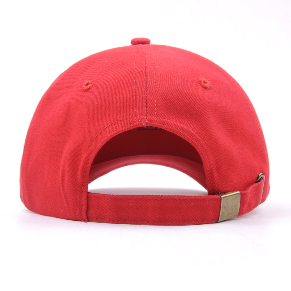 puff embroidery sports red baseball caps