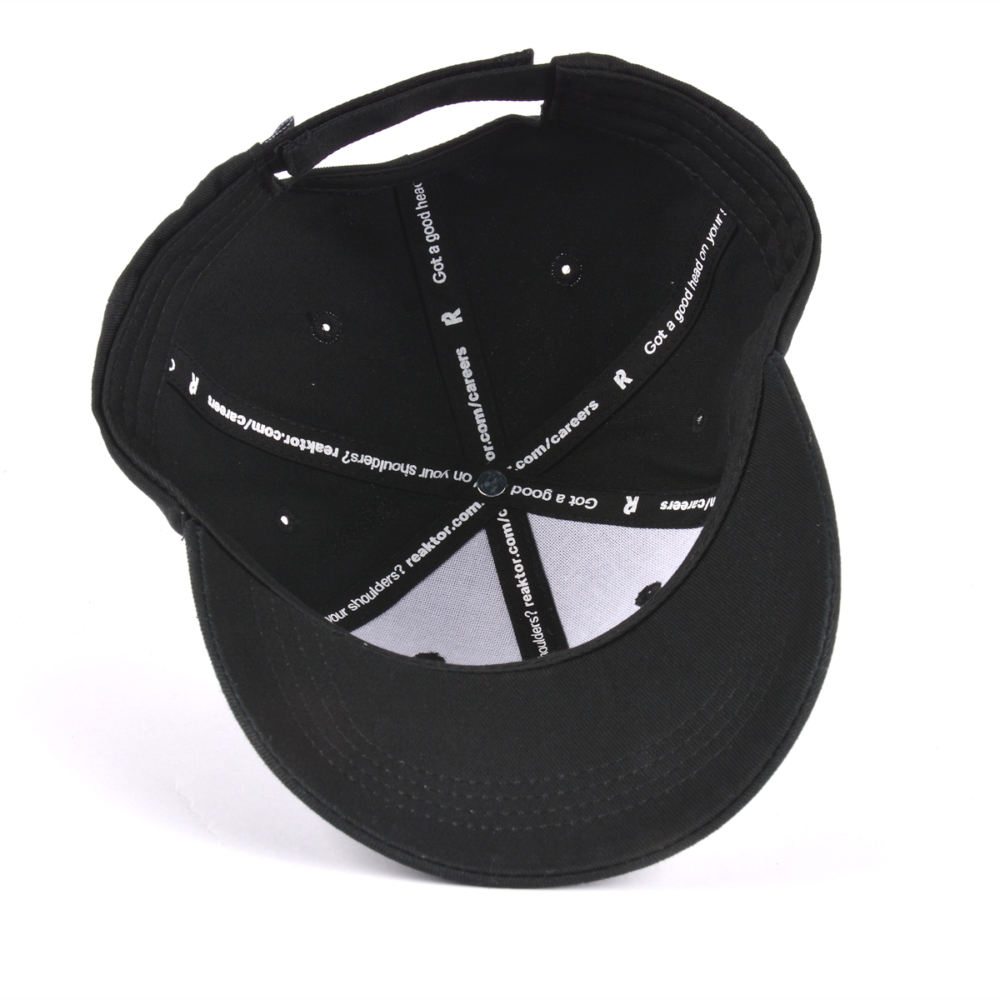 letters embroidery black cotton baseball caps