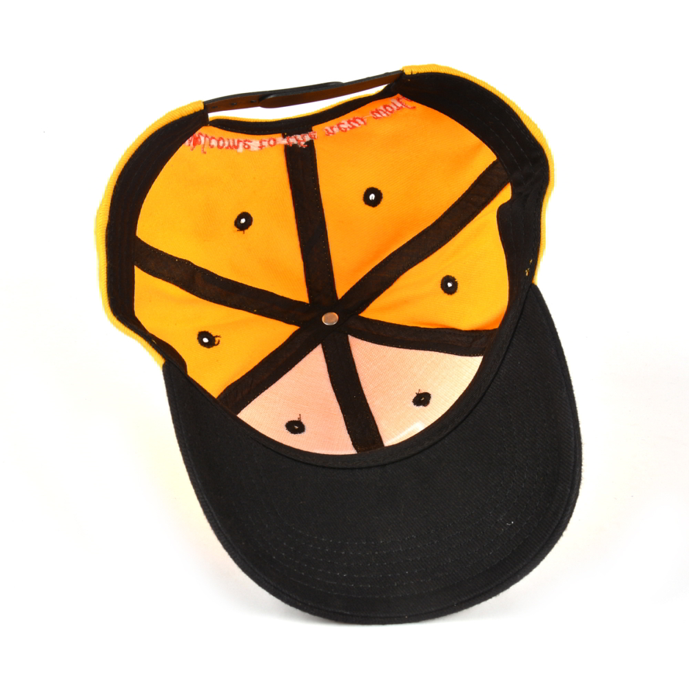 plain embroidery two tone sports baseball caps