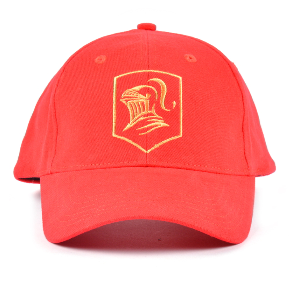 >plain embroidery red baseball caps custom