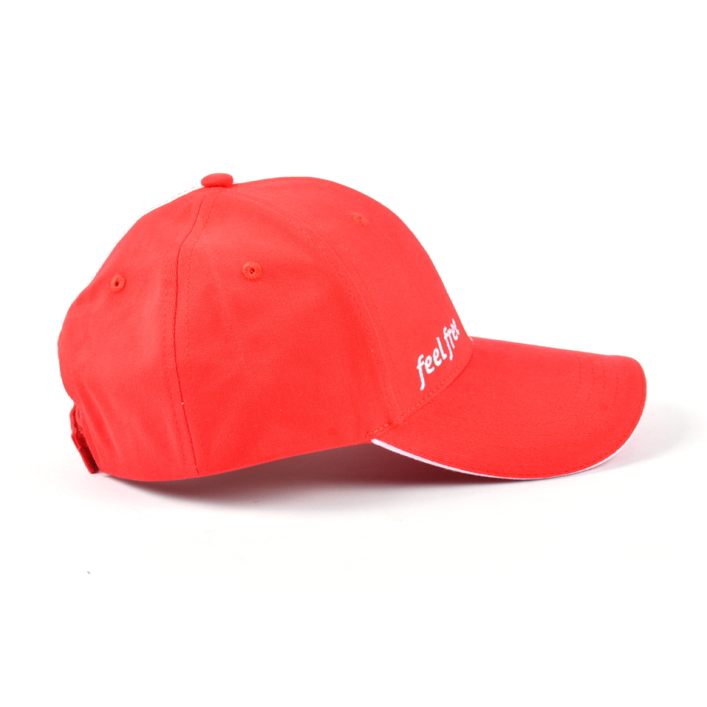 plain embroidery two tone sports baseball caps