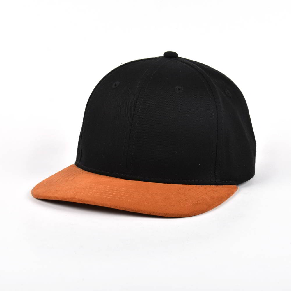 suede brim plain blank baseball caps without logo