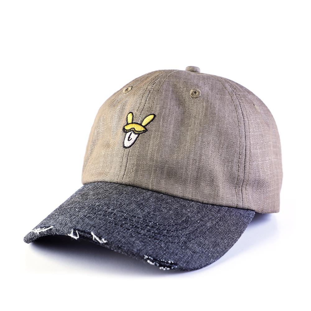 plain vfa embroidery logo distressed sports denim baseball caps