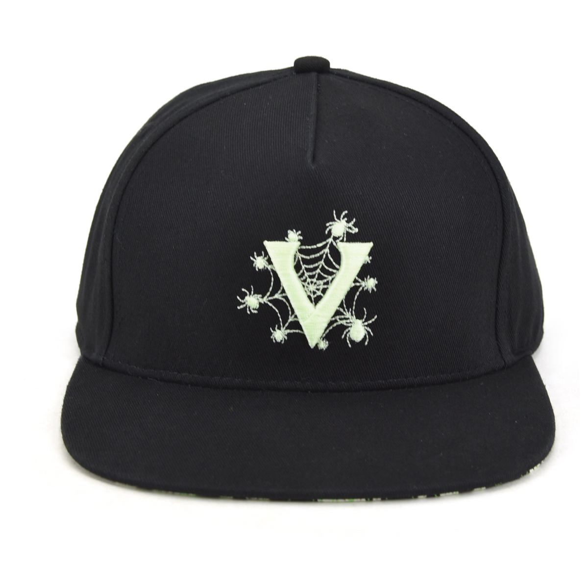 >Vfacap flat embroidery simple design snapbacks hat 5 panels for kids