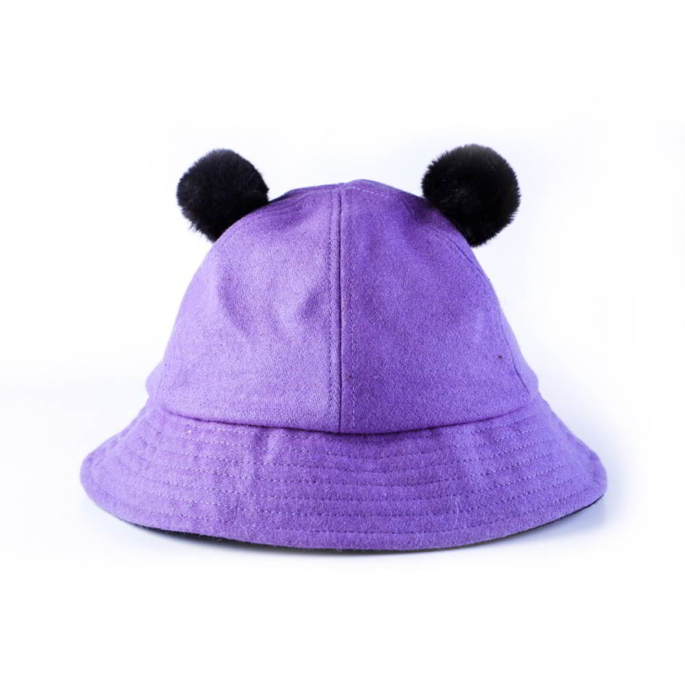 children winter cute blank bucket hats