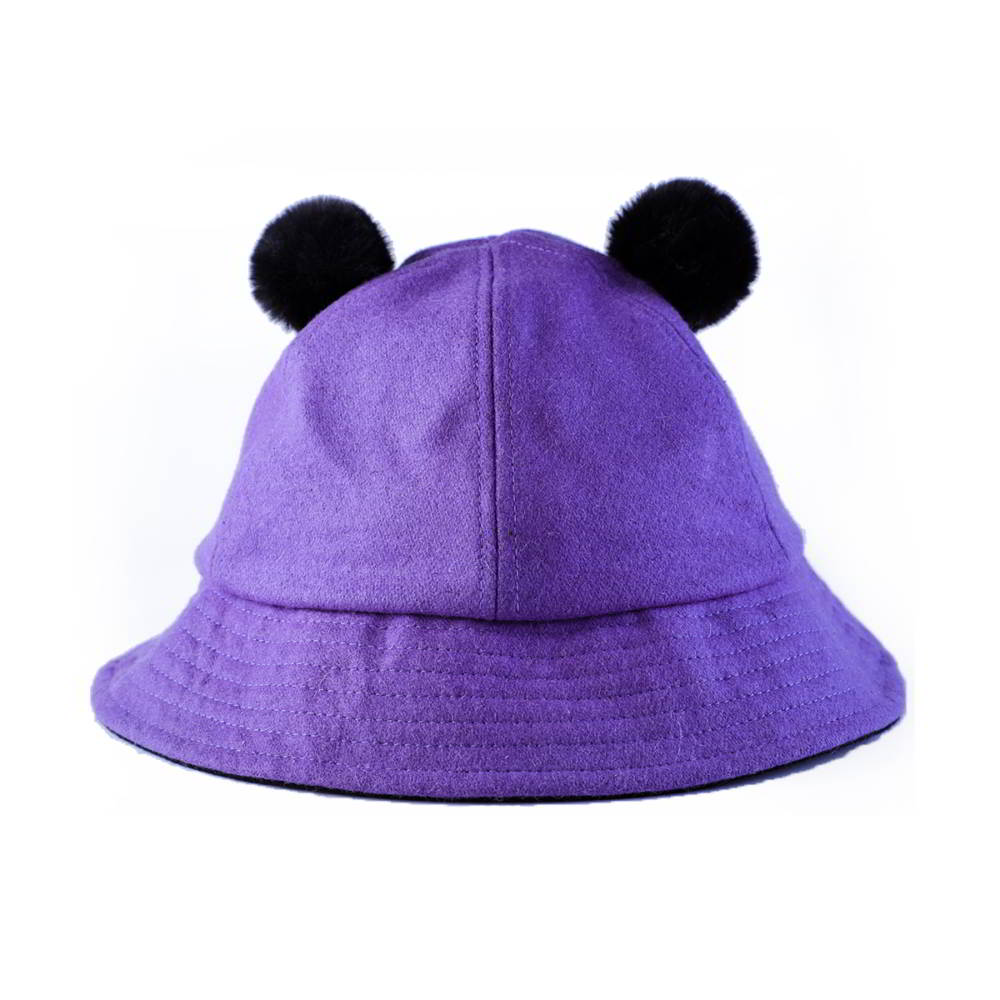 children winter cute blank bucket hats