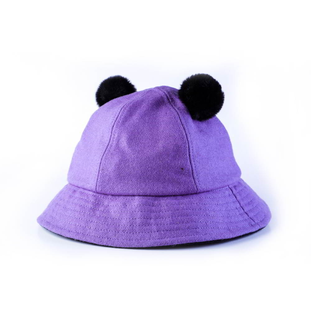 children winter cute blank bucket hats