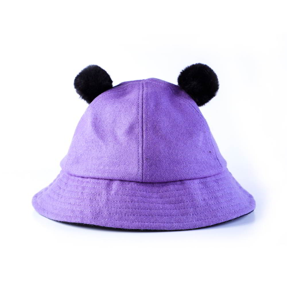 children winter cute blank bucket hats