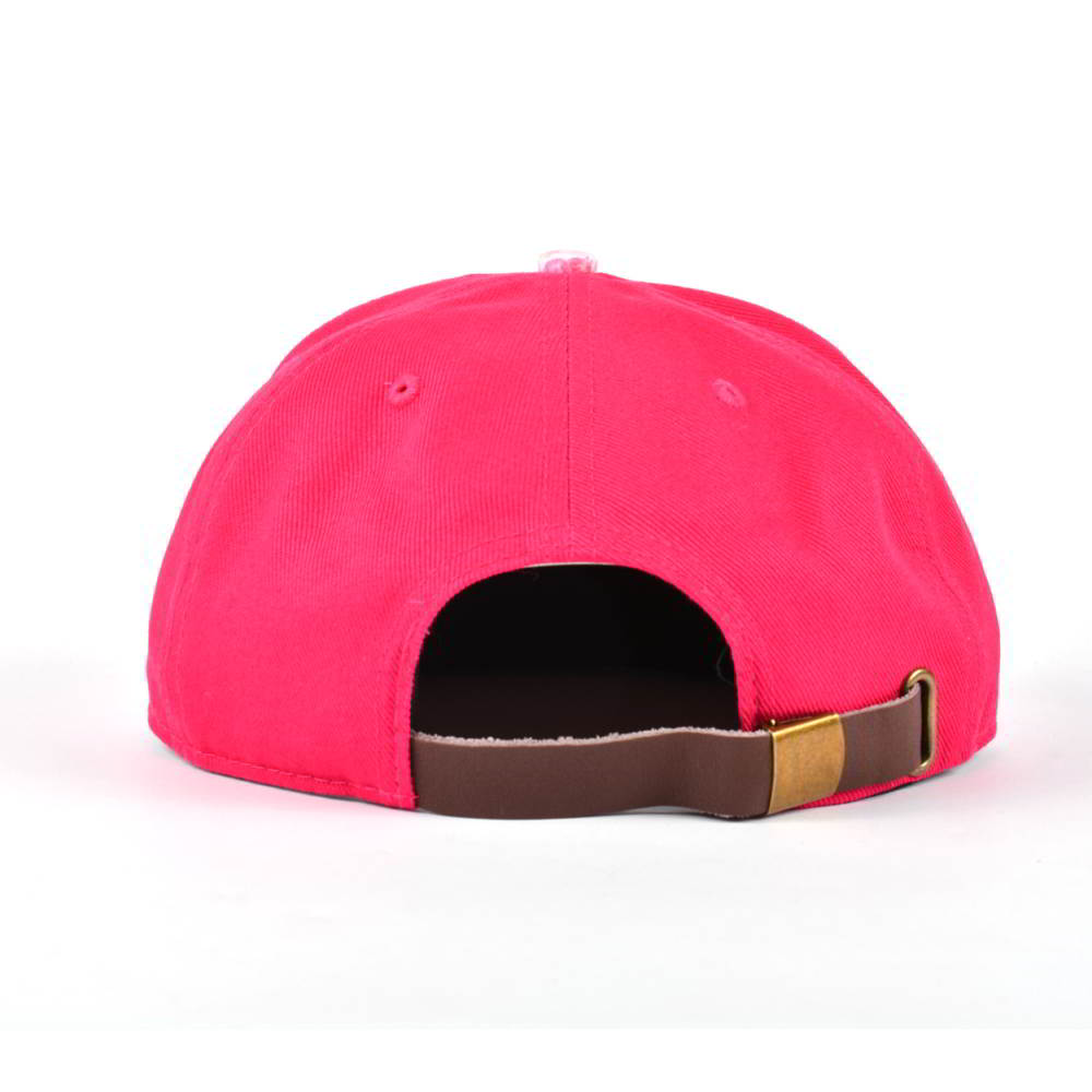 5 panels leather patch children snapback hats