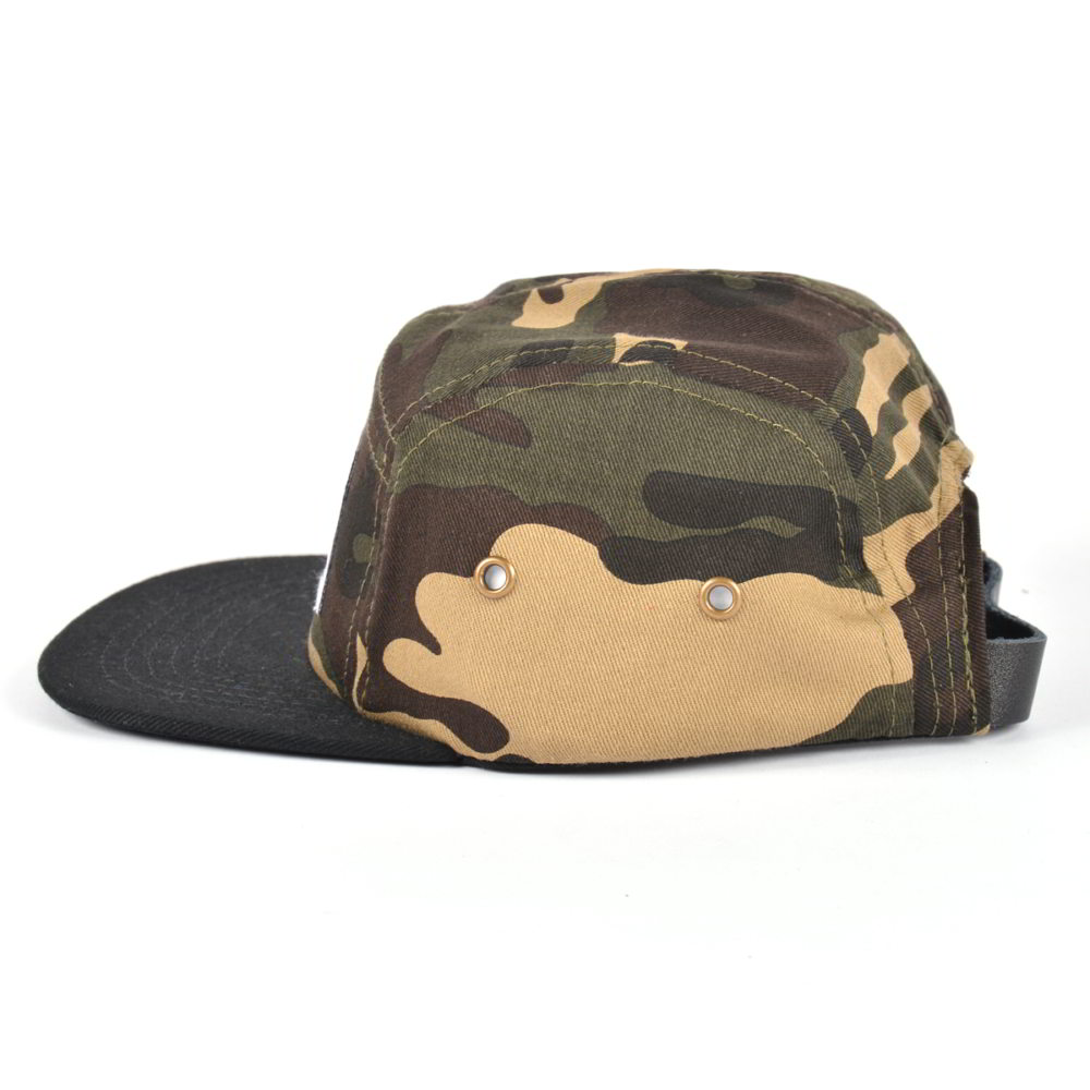 custom camo children hats 5 panels cap