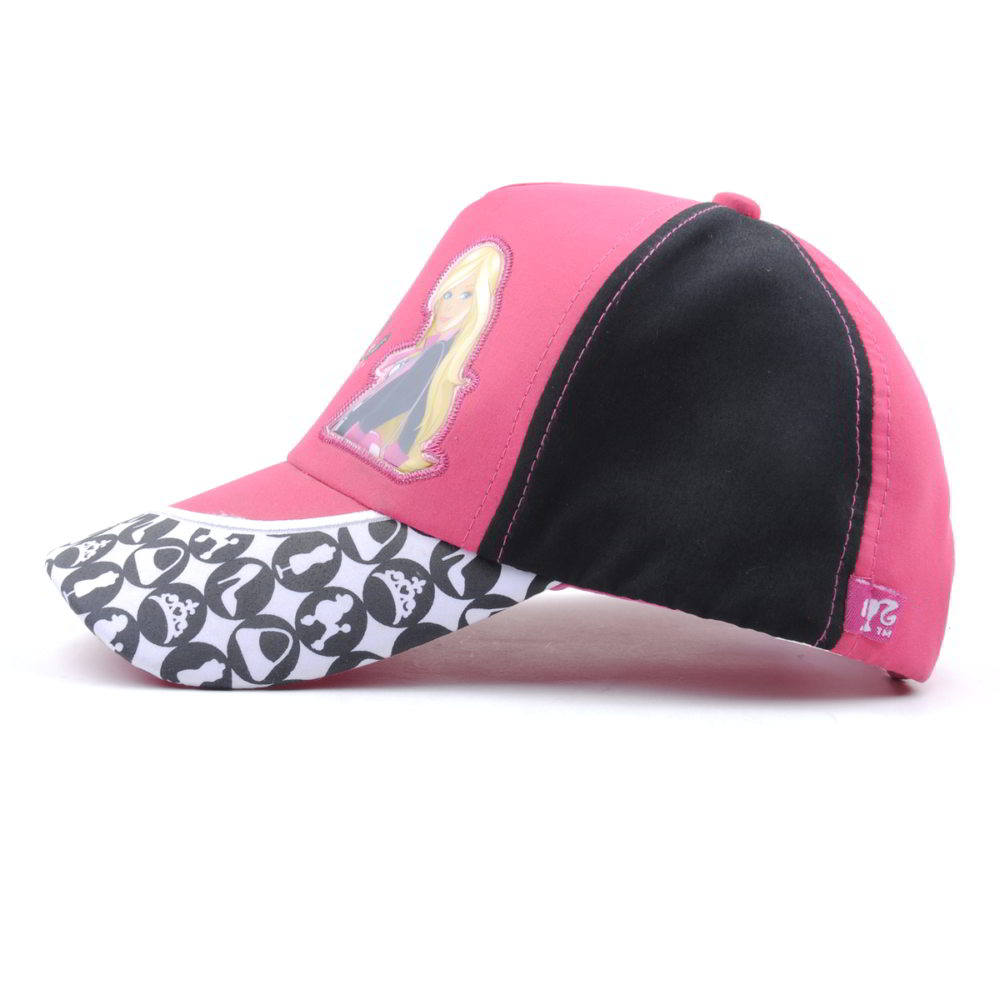 children baseball caps cartoon printing logo for girls