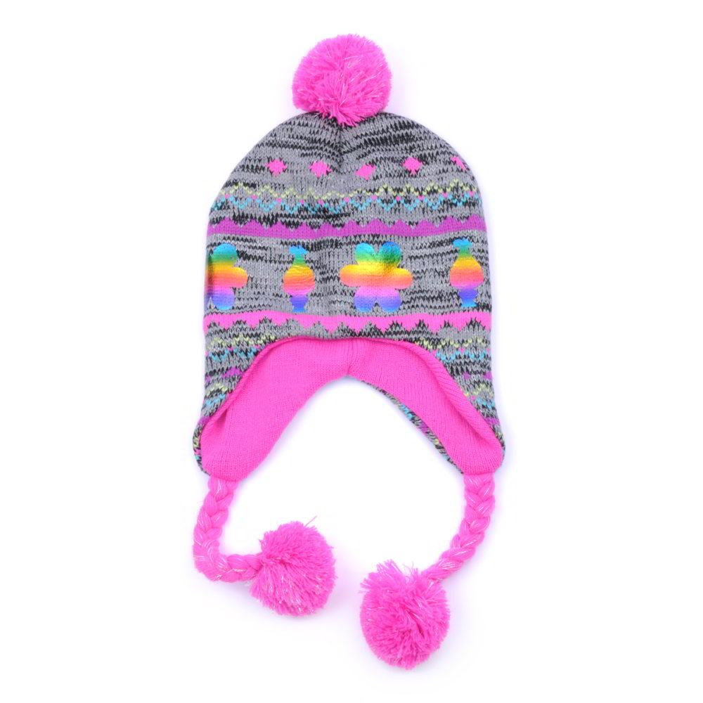>pom cute winter caps baby beanies hats
