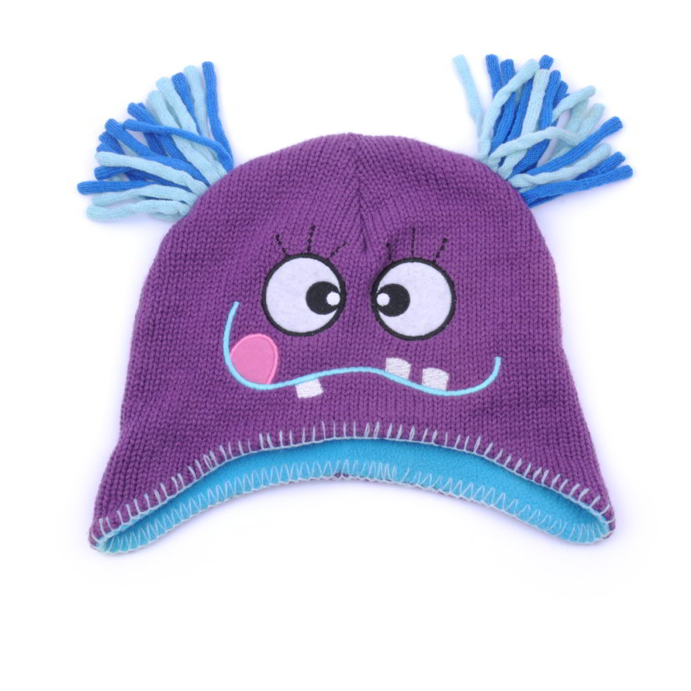 >custom winter caps cartoon logo warm baby hats