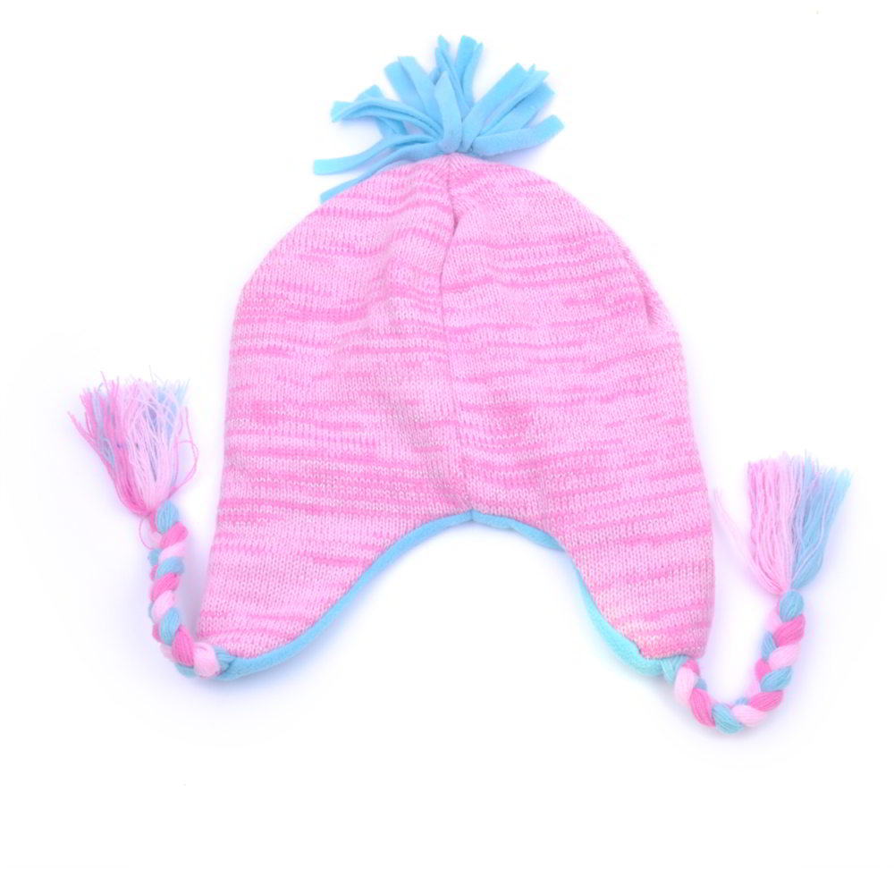 winter caps cartoon earflap acrylic baby beanies