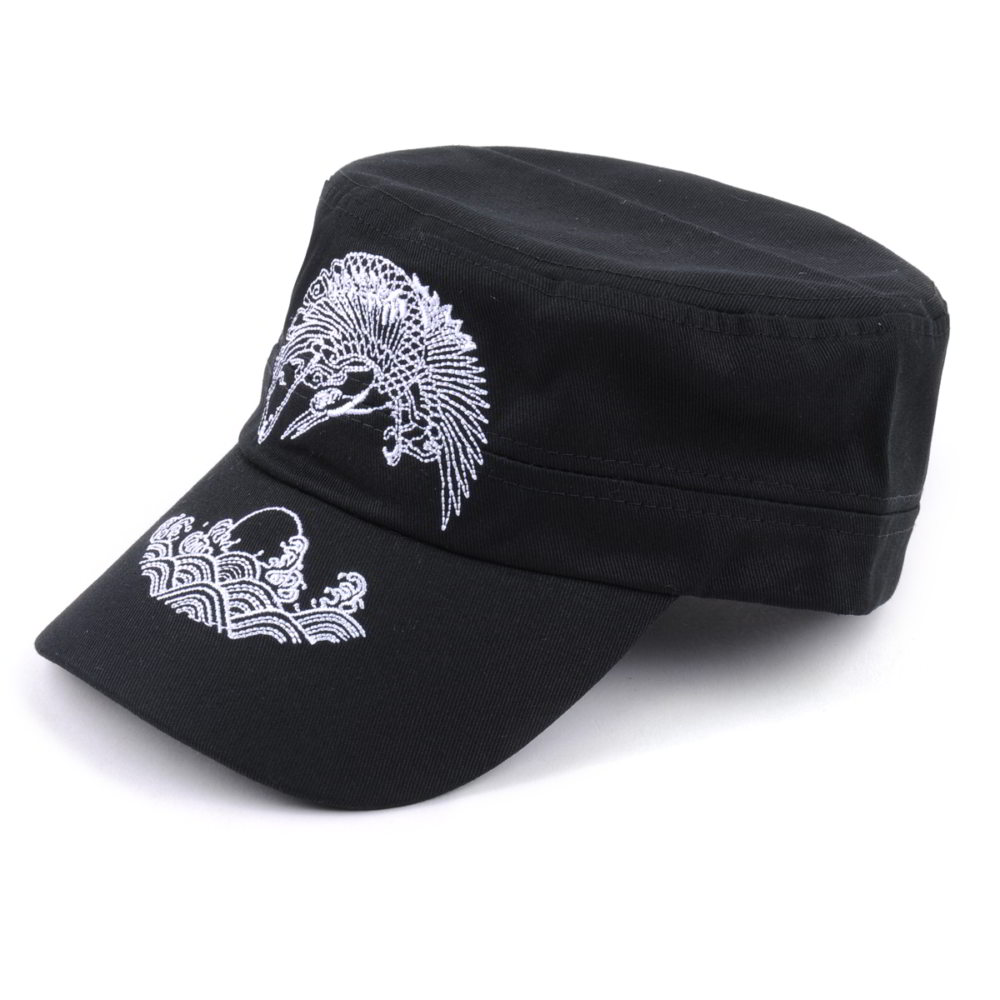 plain embroidery logo military hats custom china factory